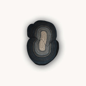 Teal Twister New Zealand Wool Rug