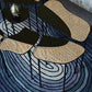 Teal Twister New Zealand Wool Rug