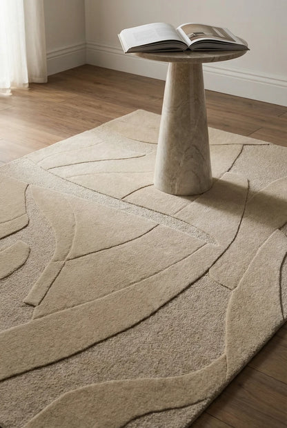 Alabaster New Zealand Wool Rug