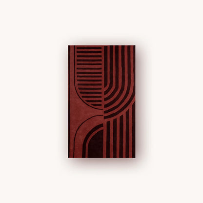 Scarlet Sage New Zealand Wool Rug