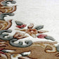 Denim Art Hand Tufted New Zealand Wool Rug