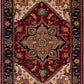 Maroon Persian Hand Tufted New Zealand Wool Rug