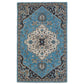 Denim Art Hand Tufted New Zealand Wool Rug
