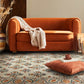 Denim Art Hand Tufted New Zealand Wool Rug
