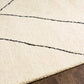 Hand Tufted Arsenal Cream Wool Rug