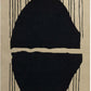 Cream & Black Hand Tufted Bamboo Silk Carpet