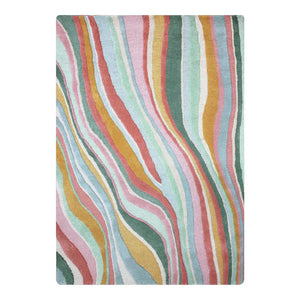 Rivara Hand Tufted Wool Multicolor Handmade Carpet