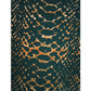 Ruche d’abeilles Dark Green & Dark Beige New Zealand Wool Hand Tufted Carpet &  Rug