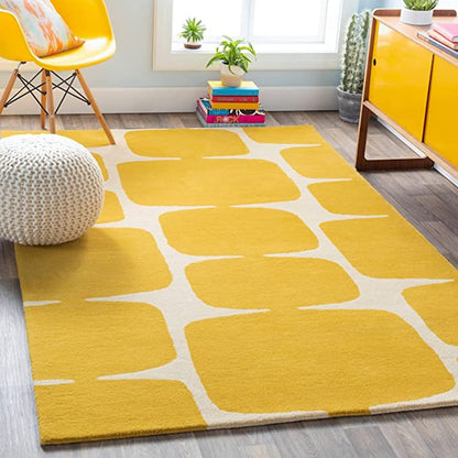 Sunshin Block Hand Tufted Carpet & Rug