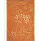 Florique Orange Hand Tufted Carpet & Rug