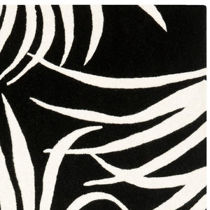 Austrin Black & White Hand Tufted Carpet & Rug