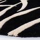 Austrin Black & White Hand Tufted Carpet & Rug