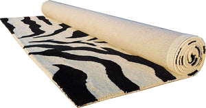 Zebra Hand Tufted Carpet & Rug
