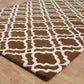 Moraccan Brown Hand Tufted Carpet & Rug