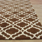 Moraccan Brown Hand Tufted Carpet & Rug