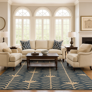 Evening Lotus Hand Tufted New Zealand Wool Carpet & Rug
