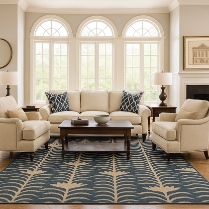 Evening Lotus Hand Tufted New Zealand Wool Carpet & Rug
