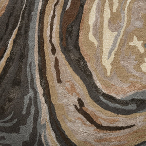 Melting Lava Hand Tufted New Zealand Wool Carpet & Rug