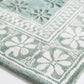 Sirocco Green Hand Tufted Wool Carpet & Rug