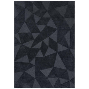 Charcoal Modern Hand Tufted Wool Carpet & Rug