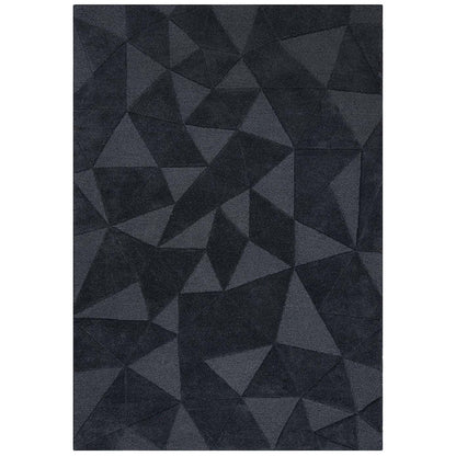 Charcoal Modern Hand Tufted Wool Carpet & Rug