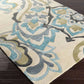 Camille Beige Hand Tufted Floral Carpet & Rug