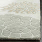 Camille Green Hand Tufted Floral Carpet & Rug