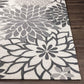 Camille Grey Hand Tufted Floral Carpet & Rug