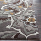 Camille Dark Grey Hand Tufted Floral Carpet & Rug