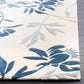 Camille White Blue Hand Tufted Floral Carpet & Rug