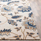 Camille Light Beige Hand Tufted Floral Carpet & Rug