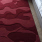 Maroon Mose Hand Tufted Carpet & Rug