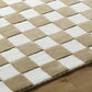 Mazebox Brown White Hand Tufted Carpet & Rug