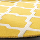 Zinia Yellow White Hand Tufted Carpet & Rug