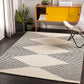 Diamond Line Beige Black Hand Tufted Carpet & Rug