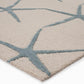 Coastal Themed Beige Hand Tufted Carpet & Rug