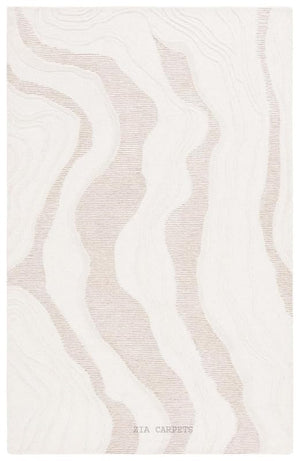 Coastel Wave Hand Tufted Wool Carpet & Rug
