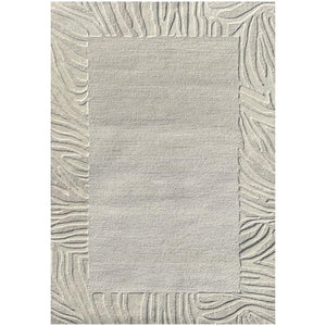 Fedelna Ivory Hand  Wool Tufted Carpet &Rug