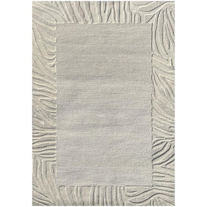 Fedelna Ivory Hand  Wool Tufted Carpet &Rug