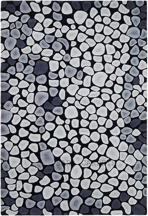 Stone Hand Tufted Wool Carpet & Rug
