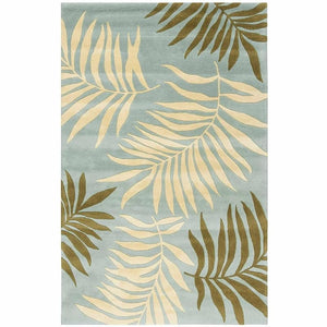 Floral Beach Hand Tufted Carpet & Rug