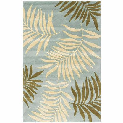 Floral Beach Hand Tufted Carpet & Rug