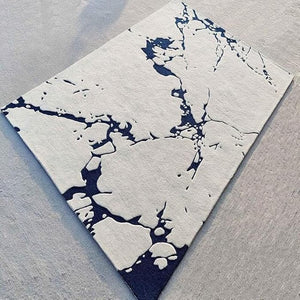 White Thunder Hand Tufted Carpet & Rug