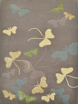 Butterfly Hand Tufted Carpet & Rug