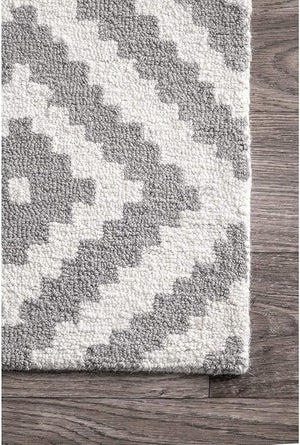Halving Hand Tufted Wool Carpet & Rug