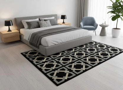 Tulisia Geomatric Hand Tufted Rug