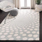 Spiral Hand Tufted Wool Carpet & Rug