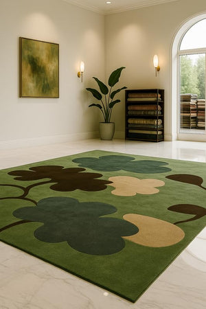 Rosani Hand Tufted Wool Carpet & Rug