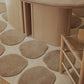 Edisn Beige Dot Hand Tufted New Zealand Wool Carpet & Rug