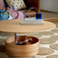 Edisn Beige Dot Hand Tufted New Zealand Wool Carpet & Rug